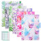 Discbound Registerkarten,12 Stück A5 Ordnerregister Trennblätter, PVC einführbare Binder Index Seite, Kunststoff Index Tab Binder Trennblätter für 6 Ringe, Notizbücher, Reisetagebuch, Tagebuch, Planer