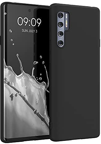 kwmobile Custodia Compatibile con TCL 20 Pro 5G Cover - Back Case per Smartphone in Silicone TPU - Protezione Gommata - nero matt