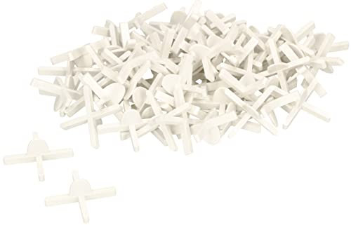 KOTARBAU® Crucetas para juntas 2,5 mm, 70 UNIDADES, Distanciadores de plástico, Espaciadores de baldosas para lechadas, Cruces para colocar azulejos, Clips