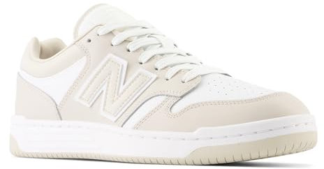 NEW BALANCE Herren 480 Sneaker, Timberwolf/Weiß, 43 EU