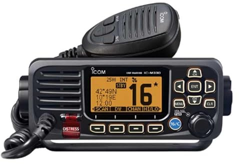 IC-M330GE EMISORA Fija VHF Marina IPX7-25W