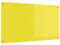 vidaXL Küchenrückwand Gelb 110x60x0,6 cm Hartglas