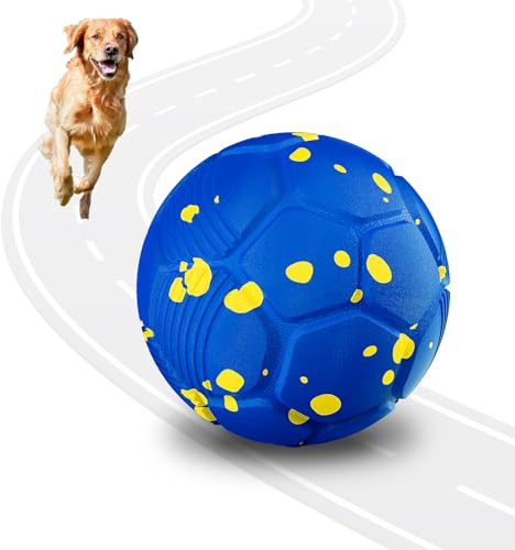 BOJYS Pallina Interattiva per Cani, Giochi per Cani Che Si Muove da Sola, Palla Gioco Cane Interattivi Intelligenti, Dog Ball con 3 Modalità, Palla Rimbalzante per Cane di Taglia Grande e Media (Blu)