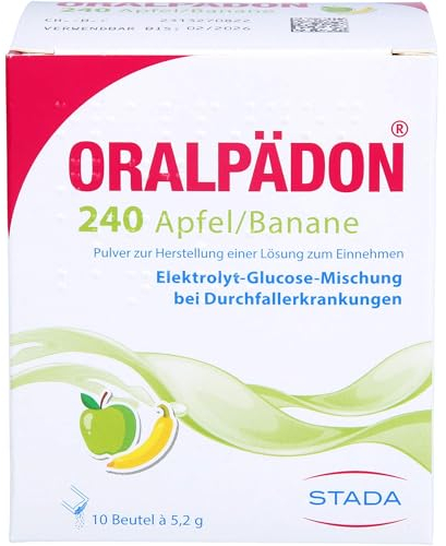 Oralpädon 240 Apfel-Banane Pulver, 10 St. Beutel