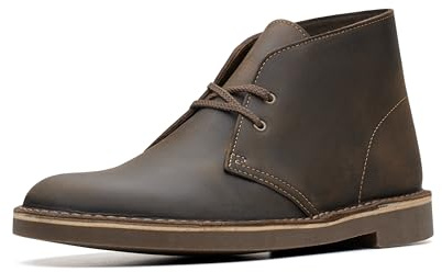 Clarks Bushacre 2, Scarpe Chukka Uomo, Cera d'api, 45 EU Larga