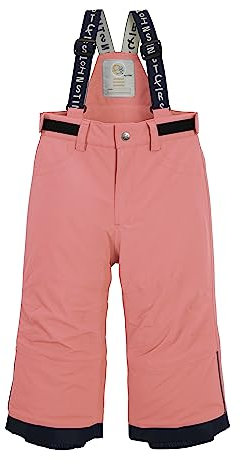 first instinct by killtec Kinder Skihose/Matschhose/Funktionshose mit Trägern und Schneefang FISW 48 MNS SKI PNTS, hellkoralle, 110, 39989-000