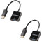 KamKorda Displayport to VGA Adapter | 2 Pack | VGA to Displayport Male to Female | for Computer Desktop Laptop PC Monitor and More