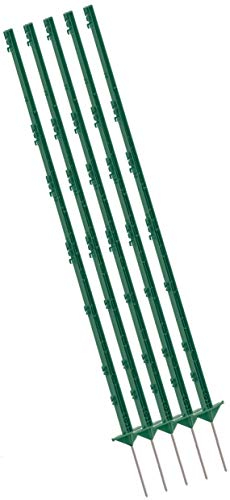 Landkaufhaus Mayer Weidezaunpfahl 40 St. 156 cm (136cm über dem Boden) *Grün
