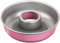 Zenker creative studio Kranzform, runde Backform, Brotbackform mit Antihaftbeschichtung, Kuchenform: Ø280mmx80mm, kreatives Backen (Farbe: rosa, silber), Menge: 1 Stück