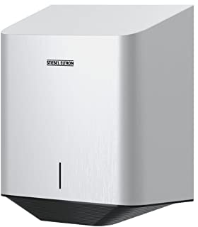 STIEBEL ELTRON Händetrockner elektr., ULTRONIC Premium, hygienisch: Luftsterilisator+HEPA-Filter, TÜV geprüft, Stecker, energiesparend, wartungsfrei, vandalismussicher, Silent Mode, Edelstahl, 205633