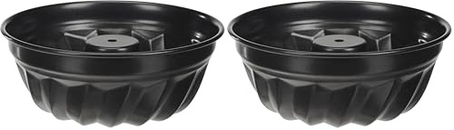 IBILI MOLDE SAVARIN Moka 12 CMS, Stainless Steel, schwarz, 12 x 12 x 5 cm (Packung mit 2)