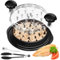 Wondora Desmenuzador de Pollo, Desmenuzador de Carne, Chicken Shredder, Desmenuza Fácilmente Carne y Pollo con Clips Para la Parrilla y Cepillo de Limpieza, Apto Para Lavavajillas