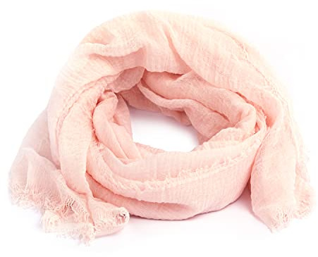 Karl Loven Pañuelo Mujer Bufanda Arrugada Fular Pashmina Cuello - 30 Colores