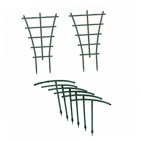 CIYODO 8pezzi Tralicci di Sostegno per Piante Rampicanti Gabbia di Supporto per Piante e Verdure Tutore Pratico e Durevole