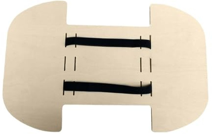 Baoblaze Planche Porte-Chien pour Vélo Électrique Idéale comme Plateau Animal de Compagnie Support Bois Solide pour Siège Chien Pièce Extension Marche-Pied SCO, S