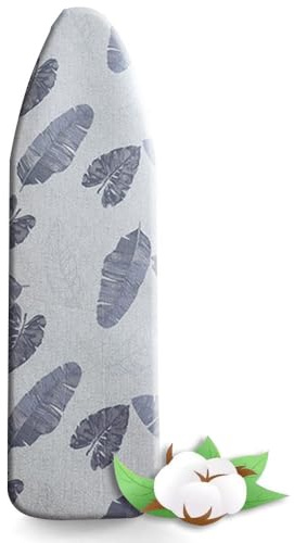OPOLDBDMAC Ersättningsöverdrag För Strykbräda 15x54 Strykjärnsöverdrag Med Tjock Vaddering Ersättningsöverdrag För Strykbräda Kraftigt Strykbrädsöverdrag(Banana leaf)