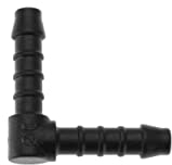 WamSter L Schlauchverbinder 90 grad Winkel -Stück Pipe Connector 6 mm Durchmesser