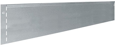 bellissa 10 st. gräskannor biegren metall förzinkad 118 x 13 cm med patentanslutning kanthantering kantinfattning gräns dekoruggla