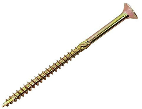 Forgefix FORSPE6150Y Spectre - Vite per legno, M6 x 150 mm, confezione da 100 pezzi