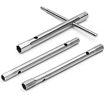 EasyShopping247®UK- Monoblock Tap Spanner Set with Tommy bar, 8-9 10-11 12-13mm Metric Spanner Set.