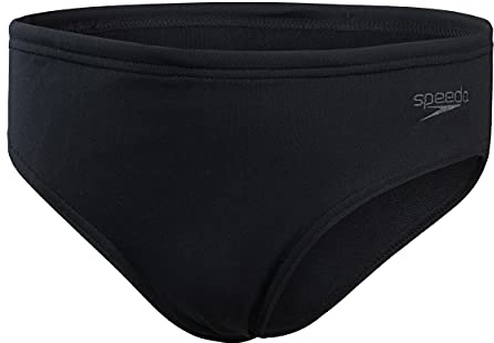 Speedo Niño Bañador Tipo Slip de 6 Black 5-6