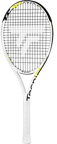 TECNIFIBRE - Tennis Racket TF-X1 285 Striped - Grip 2, White and Yellow