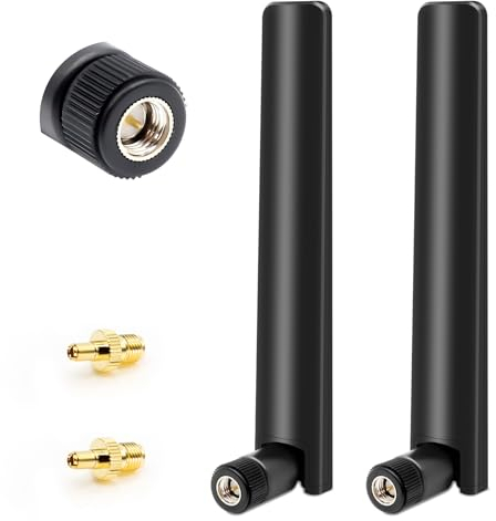 Antena 5G LTE, amplificador de señal 4G, 12DBI de ganancia, conector SMA, antena de red omnidireccional, antena de red wifi, 600-6000 MHz, para router,PC de sobremesa, tarjetas PCIE, selección de