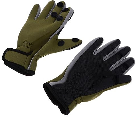 HONMEET Outdoor Wasserdichte Finger Handschuhe Für Angeln Wandern Camping Rutschfeste Wasserdichte Handschuhe