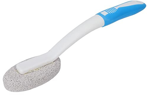 Pumice Stone Cleaning Brush, Hard Water Toilet Ring Remover Cleaner, for Toilets But Also for Cleaning BBQ Grills, Tiles