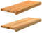 vidaXL Fensterbänke 2 Stk. Hellbraun 70x25x2 cm Massivholz Eiche, Fensterbrett, Holz Treppenstufe, Holz Fensterbrett, Fensterbank Eichenholz