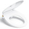 YEAUPE PRO Toilettendeckel mit Bidet, YEAUPE PRO WC Sitze mit Absenkautomatik, nicht elektrisch, mit selbstreinigenden Doppeldüsen,separate Rückseite und weibliche Reinigung (Oval),44,3*37,1*8,3CM