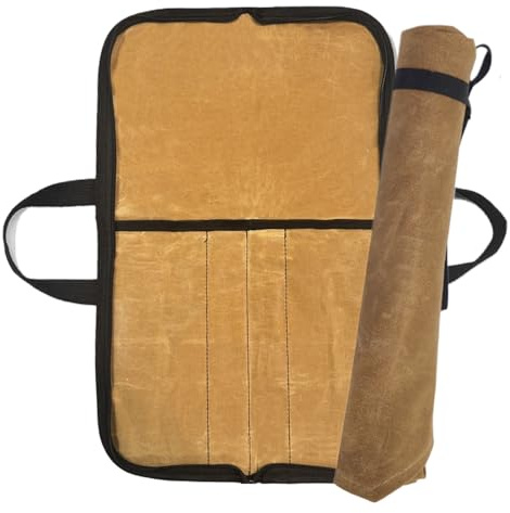 Generisch para Cuchillos de Cocina, de Almacenamiento portátil con divisiones, Estuche de para Cuchillos y Utensilios de Cocina, práctico Organizador de Cuchillos para el hogar y los