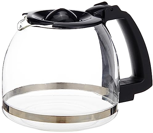 Capresso 10-Cup Glass Carafe with Lid for CoffeeTeam GS Coffee Maker (ONLY Fits Capresso model #464), Black