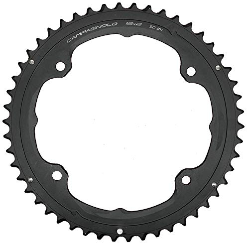 Campagnolo Unisex – Erwachsene Super Record 12s Kettenrad, Schwarz, Einheitsgröße