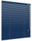 Alu Jalousie viele Größen und Farben Aluminium Lamellen Rollo Faltrollo Jalousette Wandmontage Deckenmontage Tür Fenster Sonnenschutz Sichtschutz Blendschutz Hitzeschutz (100 x 160 cm, Orientblau)