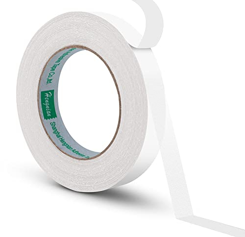 flintronic Ruban Adhésif Double Face, 1 Rouleau Extra Fort Transparent Ruban Adhésif pour Tapis, Moquettes, Revêtements de Sol en PVC, Décorations Photo, Enveloppes (20mm x 20m)