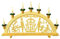 Schwibbogen Lichterbogen Leuchter Pyramide traditionelles Motiv Holzdeko Deko Weihnachten Advent Geschenk Dekoration Weihnachtsdeko Weihnachtsdekoration (10412N)