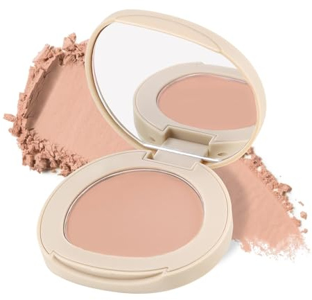Boobeen Pulver Rouge Matt Einzel Farbe Erröten, Pressed Blush Gesicht Make-up Blusher Hohe Pigment Erröten für Farbige, Langlebige Glow, Natürliche Flush Tint für Wangen
