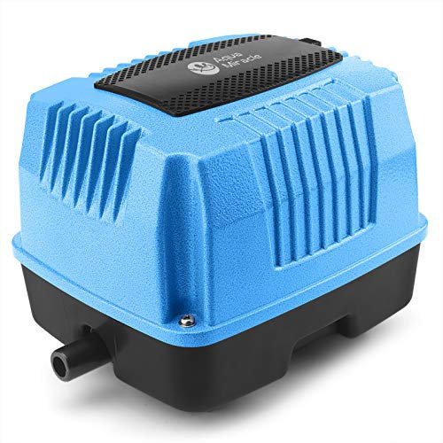 AquaMiracle Linear Air Pump AP160 for Pond Aeration, 2550GPH Septic Air Pump Pond Aerators for Outdoor Ponds, Hydroponic, Waste Treatment, Aquarium, Fish Farm, Seafood Restaurant