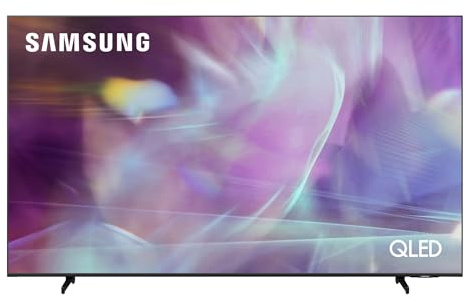 Samsung TV QLED QE43Q60AAUXZT, Smart TV 43 Serie Q60A, Modello Base, 4K UHD, Alexa integrato, 2021, DVB-T2 [Efficienza energetica classe G]