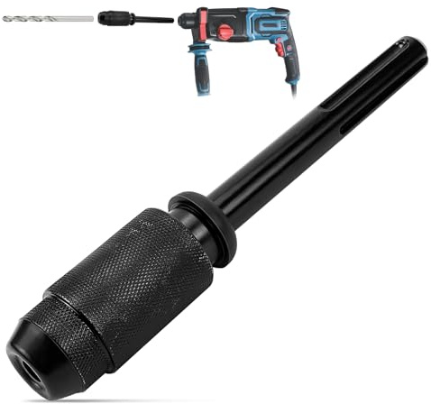 VZXZXE Adaptateur SDS Max à SDS Plus Convertisseur avec Mandrin Raccord Embout Prise pour Marteau, Outil Rapide de Conversion de Mandrin Adaptateur de Foret