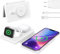 Cargador Inalámbrico 3 en 1 Magnético ABS Plegable Portátil para iPhone 17 16 15 14 13 12,Apple Watch,AirPods Pro,Base Carga Rápida con Soslina Wireless Charger