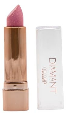 Glam'Up Paris - Rouge à Lèvres Diamant Pailleté - Ultra Brillant - Très Pigmenté - Formule Hydratante - Longue Durée - Pink Storm