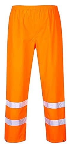 Portwest Warnschutz-Hose Traffic, Größe: L, Farbe: Orange, S480ORRL