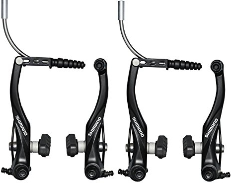 SHIMANO Alivio BR-T4000 Bremsen Set V-Brake schwarz V-Bremse