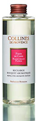 Collines de Provence Recharge Fleur de Cassis 200ml, Transparent 4,5 cm x 4,5 cm x 14,5 cm
