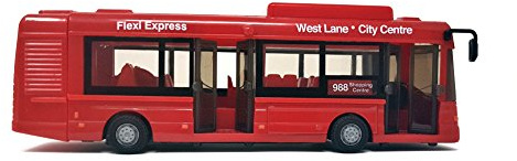 PLAYJOCS GT-6251 Bus Urbain, 30cm - Véhicule Voiture Auto de Jeu Miniature modèle À L'Échelle (4998)