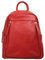Samantha Look Rucksack Echt Leder Damen | Made in Italy, Praktischer City Rucksack mit Hauptfach, Rucksack mit Reißverschluss und Seitenfächern | 019574