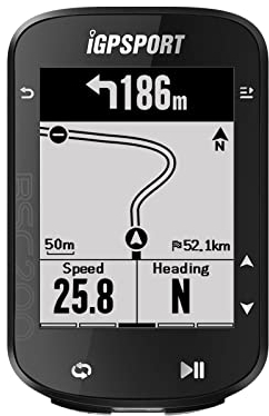 iGPSPORT BSC200 GPS Cycling Computer 30 Hours Battery Life 2.5 Inches Energy Saving Screen, IPX7, Supports BLE5.0 & Ant+