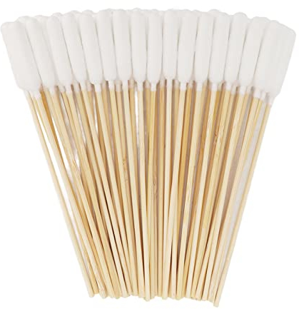 100 Stück Extra Lange Wattestäbchen aus Bambusstäbchen für die Ohrenreinigung von Hunden, Saugfähig und Umweltfreundlich, Perfekt für die Heimtierklinik